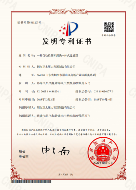 一种自动检测和清洗一体式过滤器
